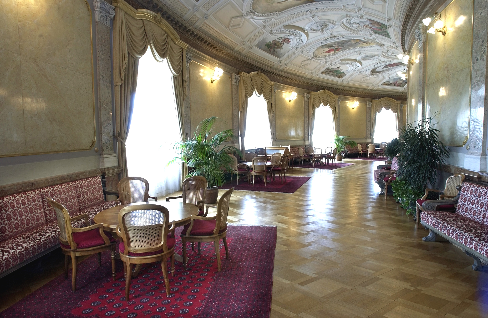 Lobby Hall - Foto retirada do site Schweizer Parlament