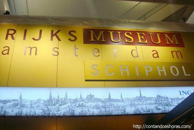Rijksmuseum – Agora também no Aeroporto de Schiphol