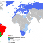 Passo a passo para descobrir se brasileiros precisam de visto e vacina para visitar um determinado país