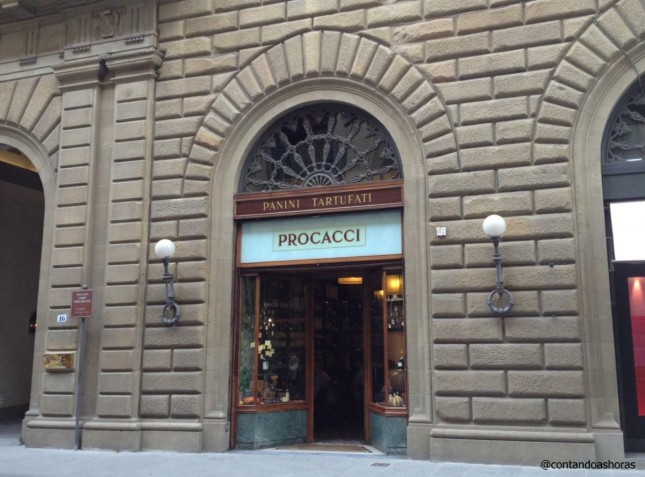 Florença: Gucci Museo Caffe e Procacci