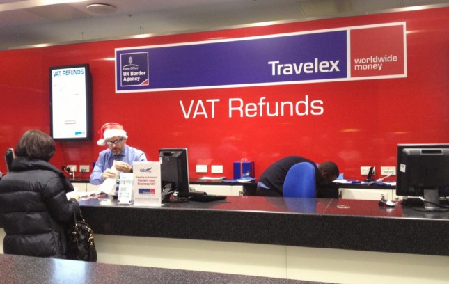 Londres: Tax Free – Recebendo o dinheiro do VAT no aeroporto de Heathrow