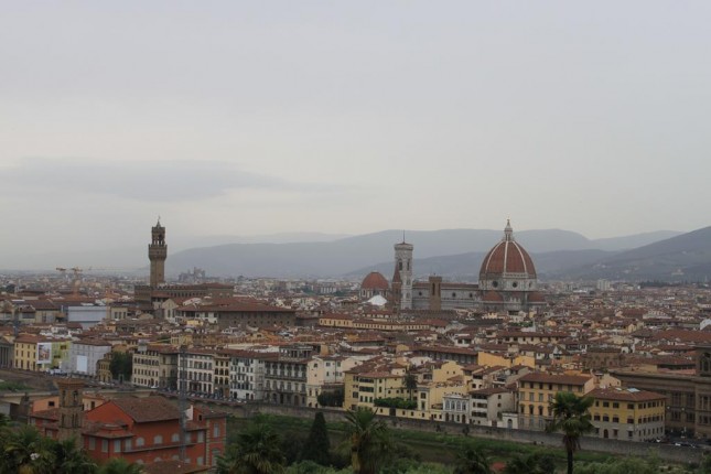 Piazzale Michelangelo, um dos melhores lugares para ver Florença do alto