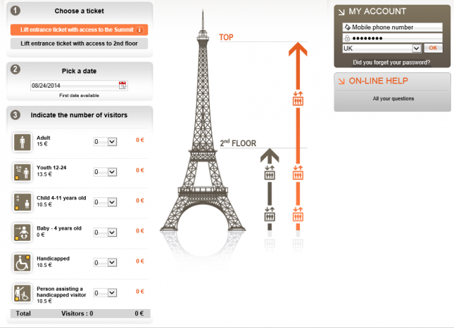 Paris: Como comprar ticket para Torre Eiffel