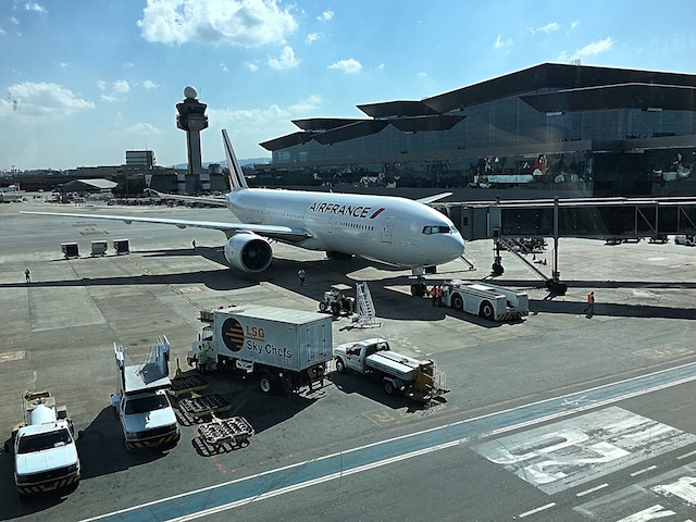 Voando Air France pela primeira vez